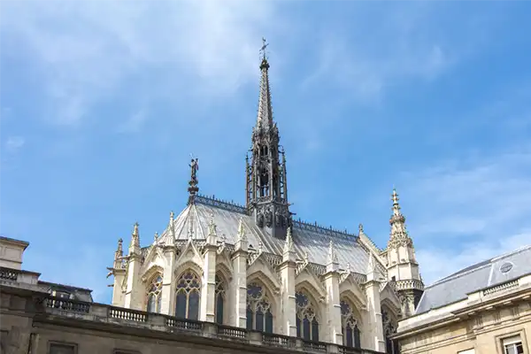 Holy Chapel (Sainte Chapelle) in Paris, France
